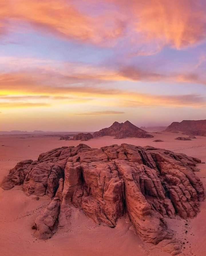 Enad Desert Camp Wadi Rum Eksteriør billede