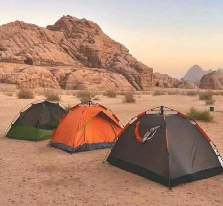 Enad Desert Camp Wadi Rum Eksteriør billede