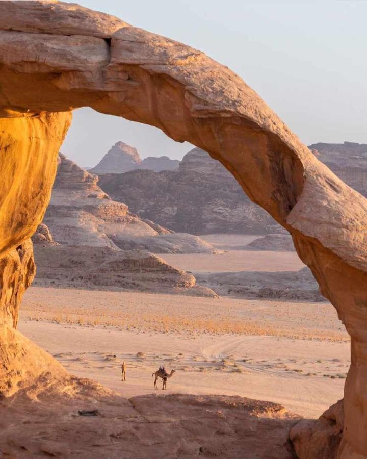 Enad Desert Camp Wadi Rum Eksteriør billede