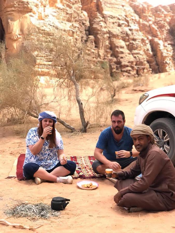 Enad Desert Camp Wadi Rum Eksteriør billede