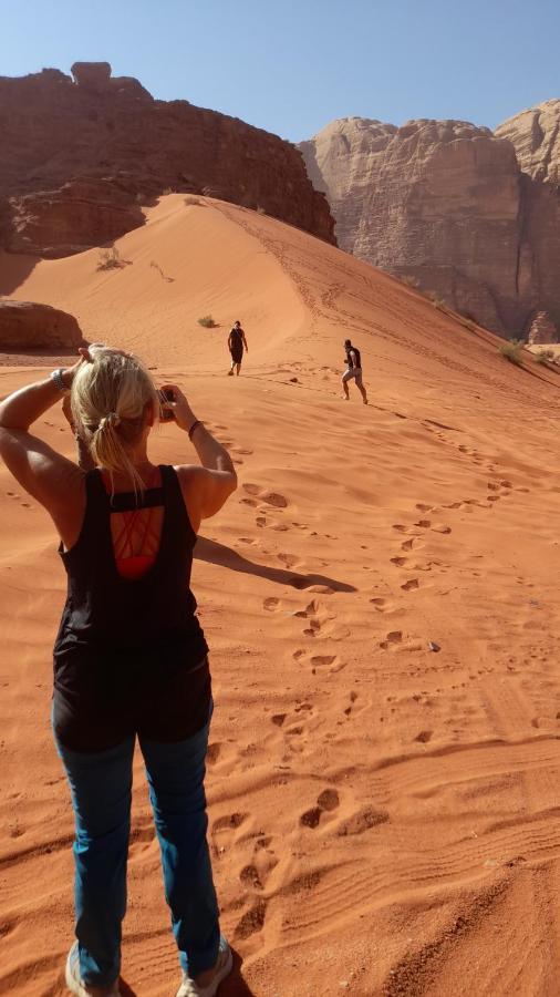 Enad Desert Camp Wadi Rum Eksteriør billede